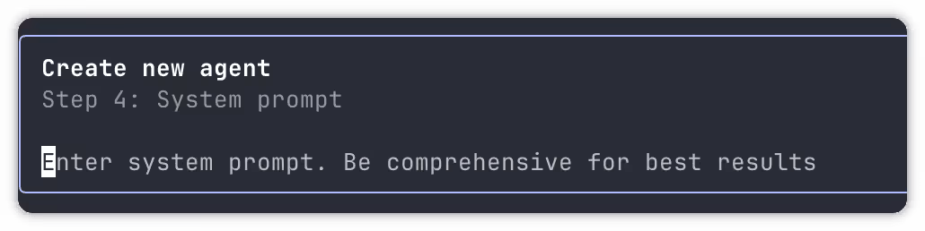 编写提示词界面